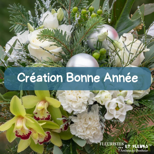 Création Bonne Année du Fleuriste ❤️