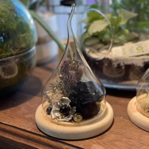 Cloche en Fleurs séchées