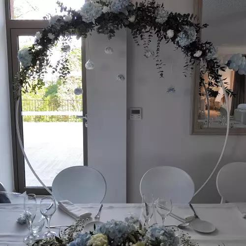 Location arche centre de table mariage