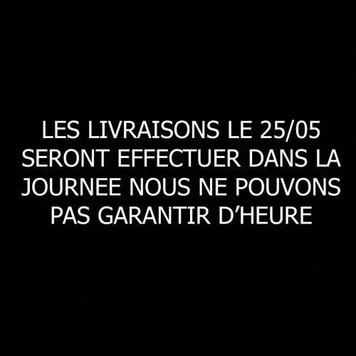 Livraisons Le 25/05