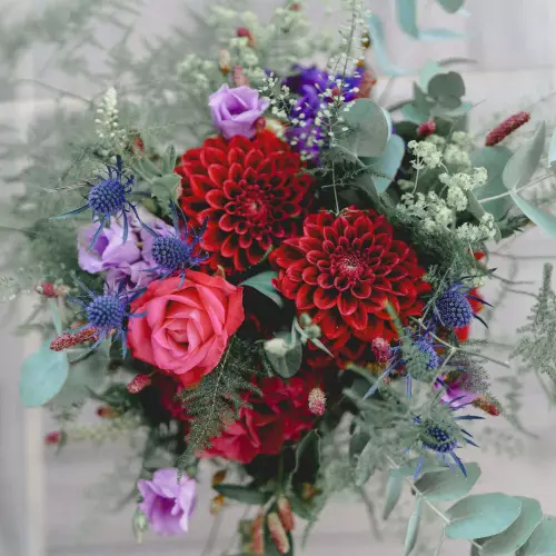 bouquet personnalisé mariage de votre fleuriste