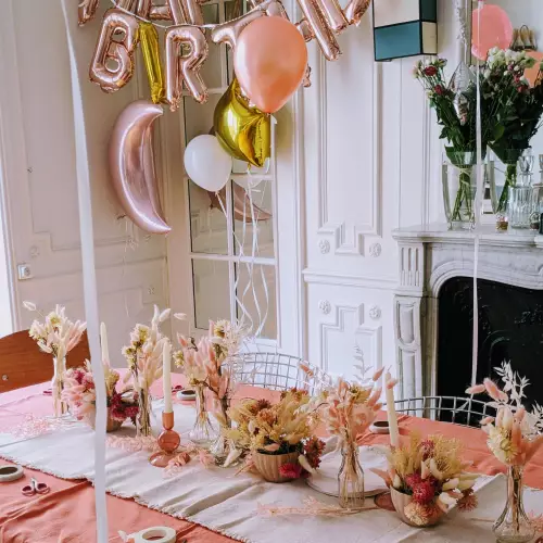 Atelier floral anniversaire