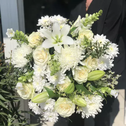 bouquet blanc