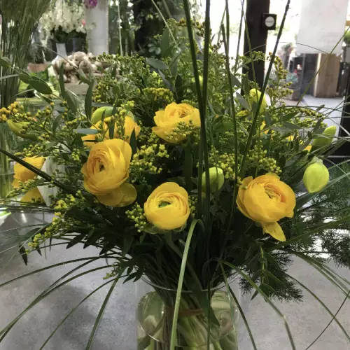 Bouquet renoncule  jaune