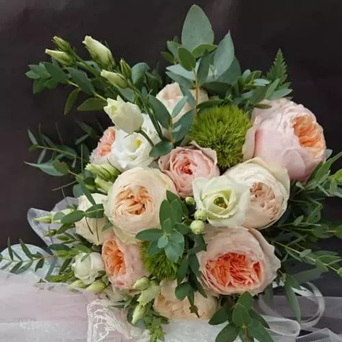 bouquet marié bohème